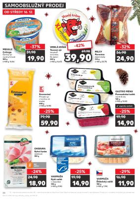 akční leták Kaufland 16.12.2020-20.12.2020