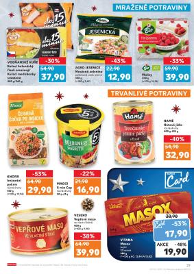 akční leták Kaufland 16.12.2020-20.12.2020