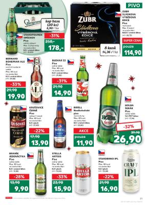 akční leták Kaufland 16.12.2020-20.12.2020