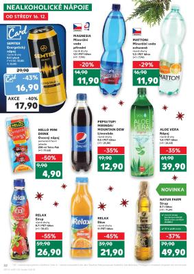 akční leták Kaufland 16.12.2020-20.12.2020