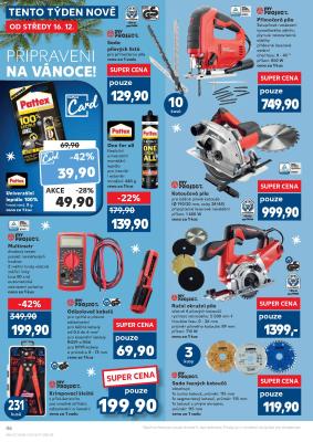 akční leták Kaufland 16.12.2020-20.12.2020