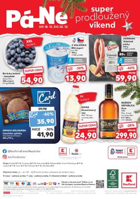 akční leták Kaufland 16.12.2020-20.12.2020