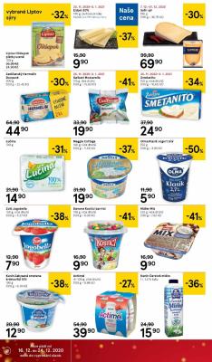 akční leták Tesco 16.12.2020-24.12.2020