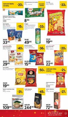 akční leták Tesco 16.12.2020-24.12.2020
