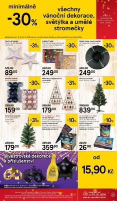 akční leták Tesco 16.12.2020-24.12.2020