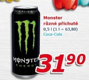Energetický nápoj Monster Energy