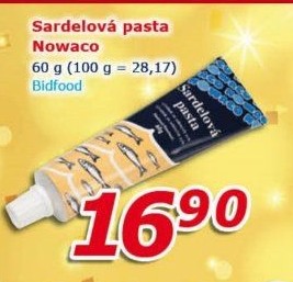 Pasta sardelová Nowaco