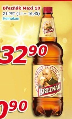 Pivo světlé výčepní 10° Březňák