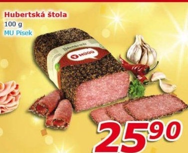 Štola hubertská Maso uzeniny Písek