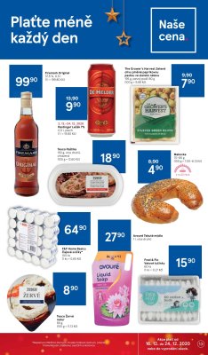 akční leták Tesco 16.12.2020-24.12.2020