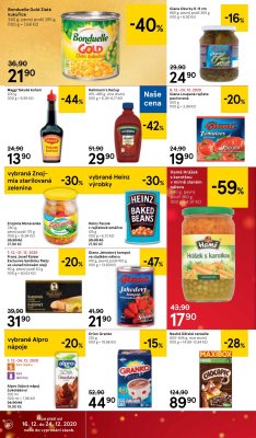 akční leták Tesco 16.12.2020-24.12.2020