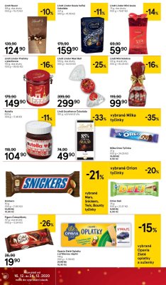 akční leták Tesco 16.12.2020-24.12.2020