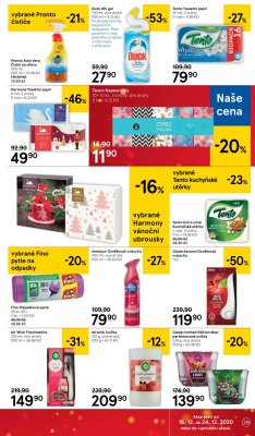akční leták Tesco 16.12.2020-24.12.2020