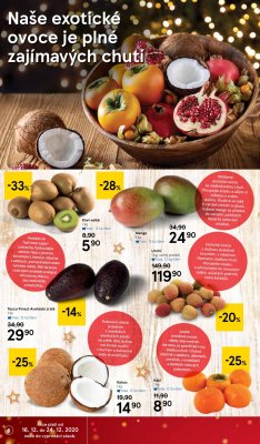 akční leták Tesco 16.12.2020-24.12.2020