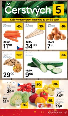 akční leták Tesco 16.12.2020-24.12.2020