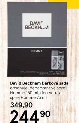 Dárková kazeta David Beckham
