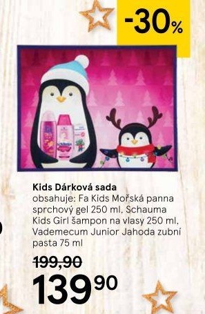 Dárková kazeta dětská Premium Fa + Schauma + Vademecum