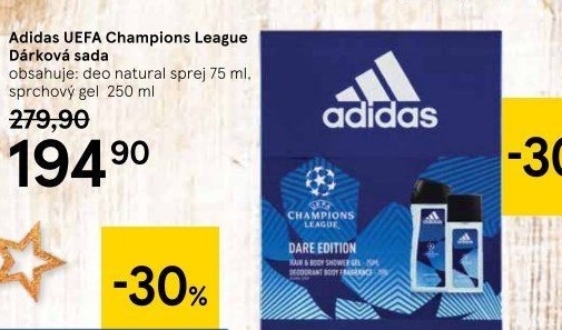 Dárková kazeta UEFA Champions League Adidas