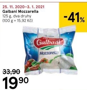 Sýr Mozzarella Galbani