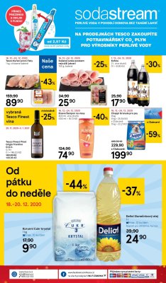 akční leták Tesco 16.12.2020-24.12.2020