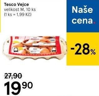 Vejce M Tesco