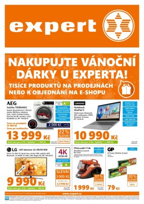 akční leták Expert elektro 17.12.2020-27.12.2020