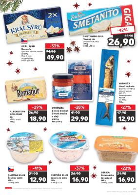 akční leták Kaufland 21.12.2020-27.12.2020