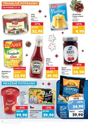 akční leták Kaufland 21.12.2020-27.12.2020
