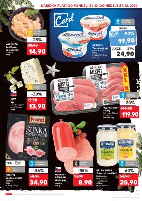 akční leták Kaufland 21.12.2020-27.12.2020