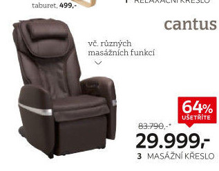 Masážní křeslo Cantus