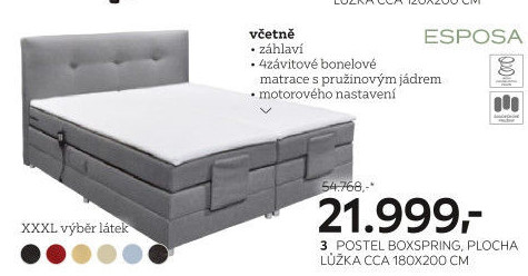 Postel Boxspring Esposa