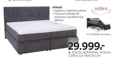 Postel Boxspring Voleo