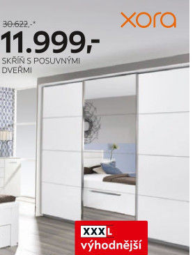 Šatní skříň Xora