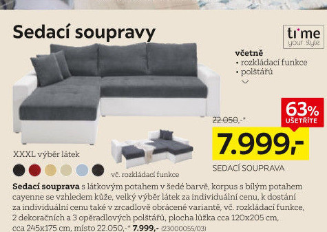 Sedací souprava Time your style
