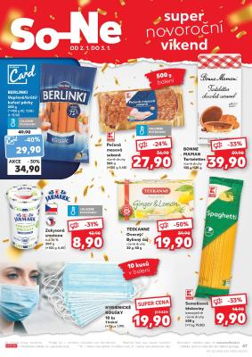 akční leták Kaufland 28.12.2020-3.1.2021