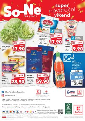 akční leták Kaufland 28.12.2020-3.1.2021