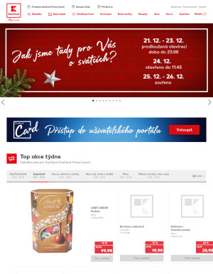 akční leták Kaufland 26.12.2020-1.1.2021