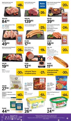 akční leták Tesco 28.12.2020-3.1.2021