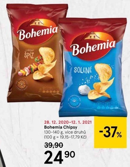 Chipsy Bohemia Chips