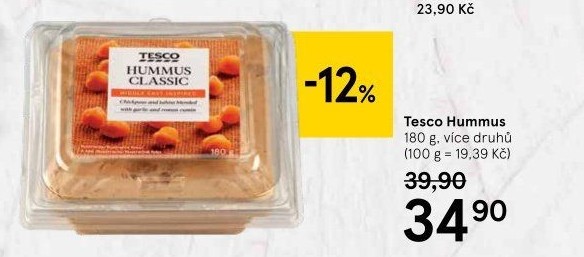 Hummus Tesco