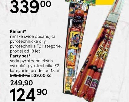 Ohňostroj římské svíce Pyro Point