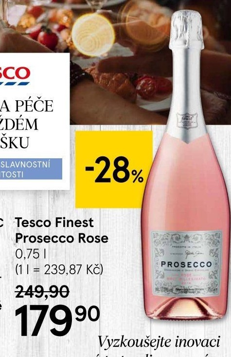 Prosecco Rose Tesco Finest