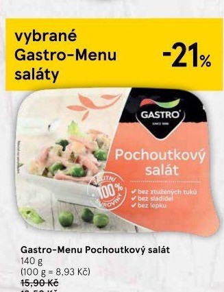 Salát pochoutkový Gastro