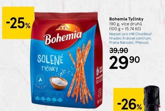 Tyčinky Bohemia