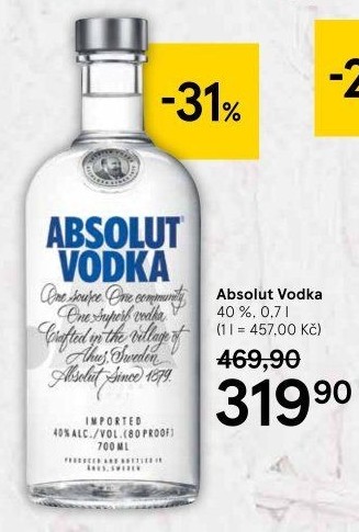 Vodka Absolut