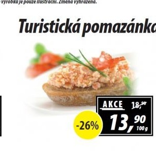 Turistická pomazánka