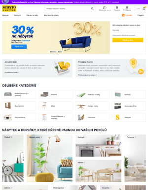 akční leták Sconto nábytek 29.12.2020-4.1.2021