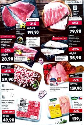 akční leták Kaufland 4.1.2021-12.1.2021