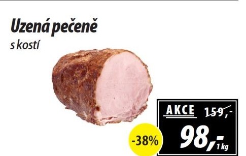 Uzená pečeně s kostí