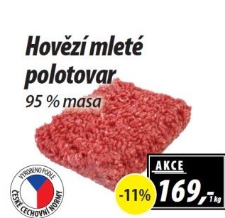 Hovězí mleté maso